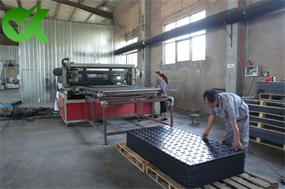 15mm thick Ground protection mats application China